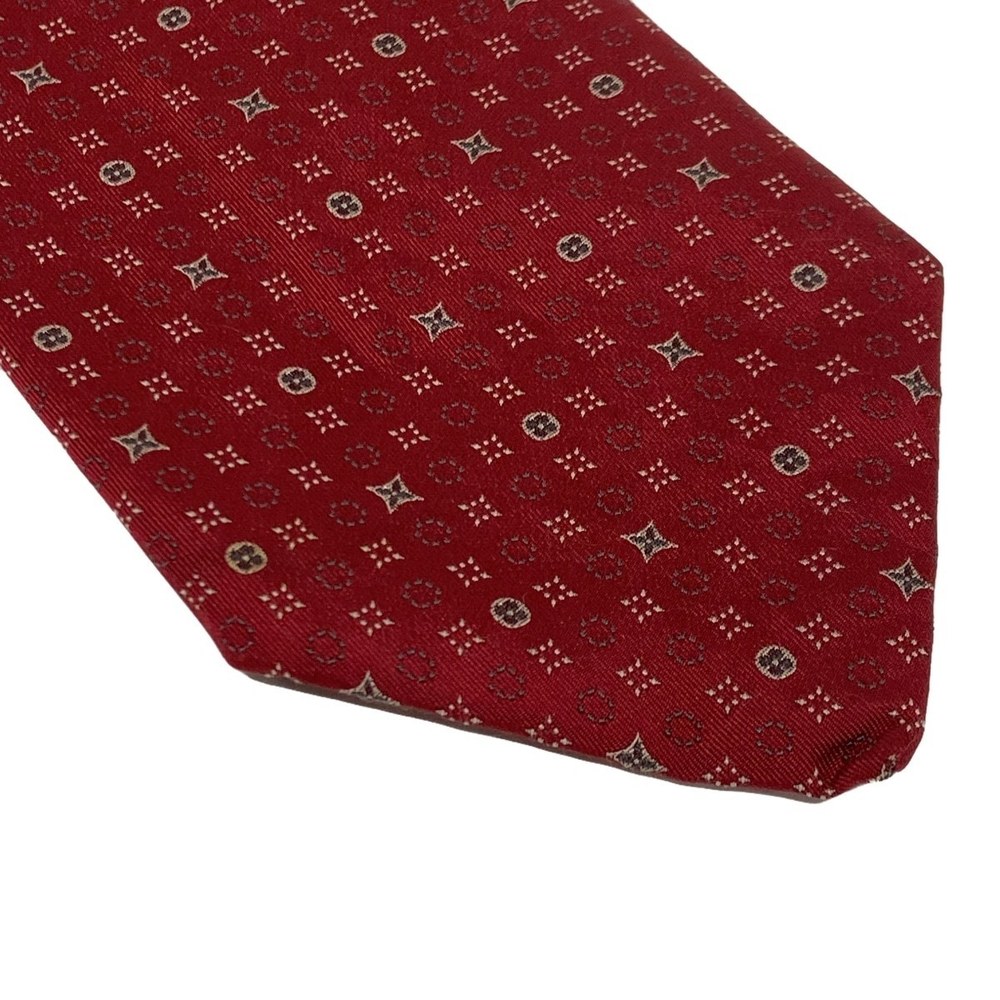Louis Vuitton Tie Monogram Pattern Red Ivory White - image 6